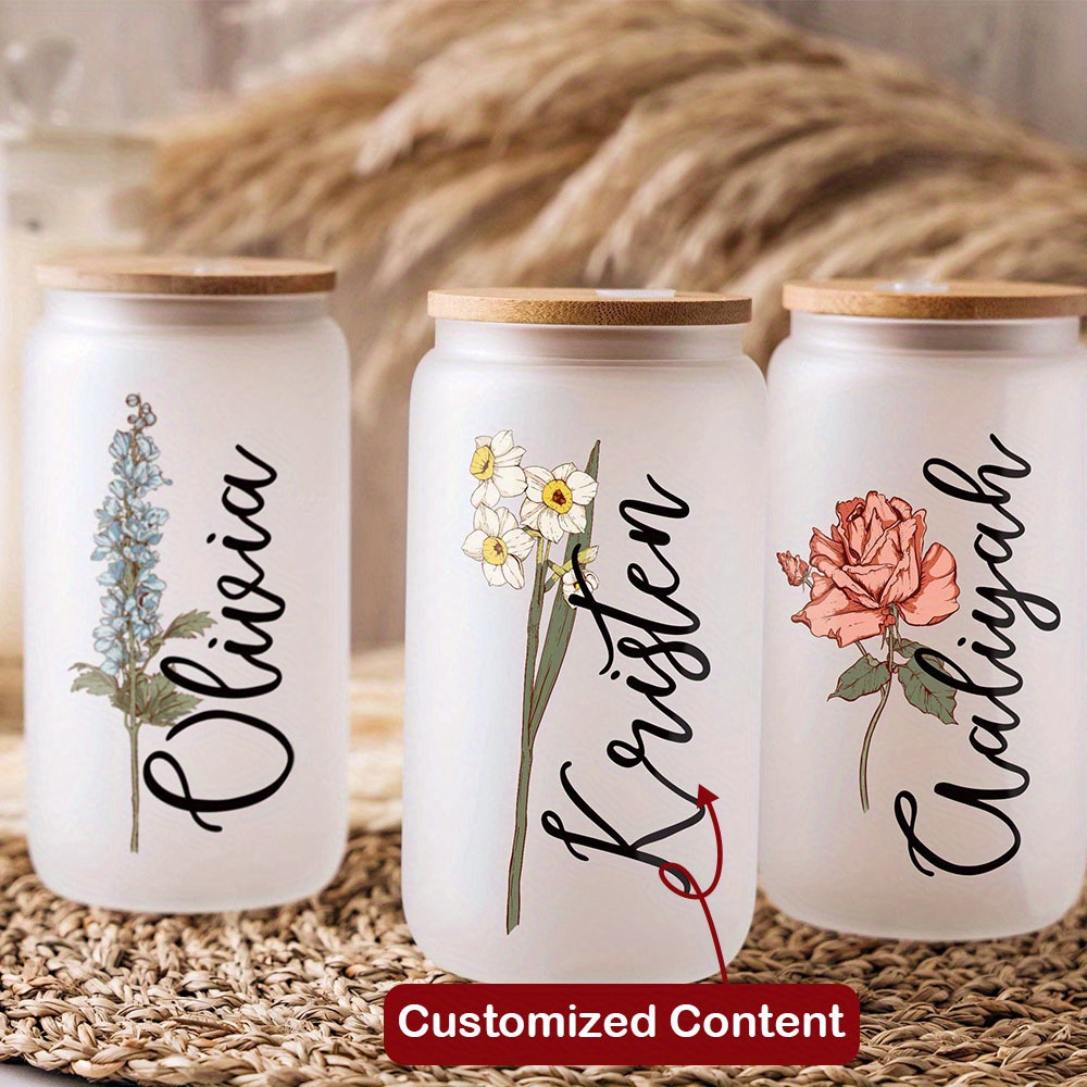 Coffee Equipment Usa - Copo de Vidro Personalizado com Nome