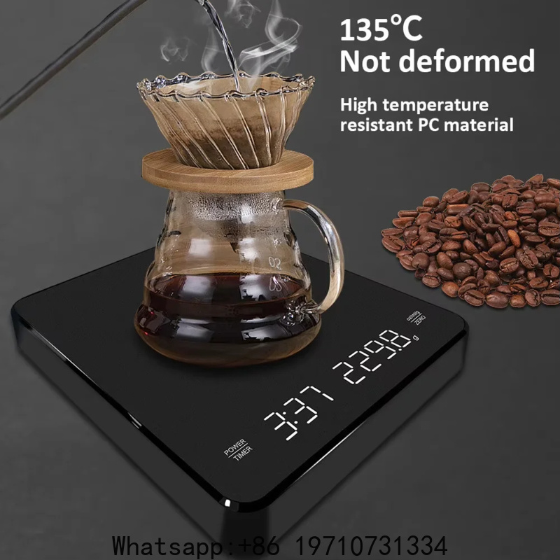 Scale Drip Timer - Nova Balança Digital para Café Espresso