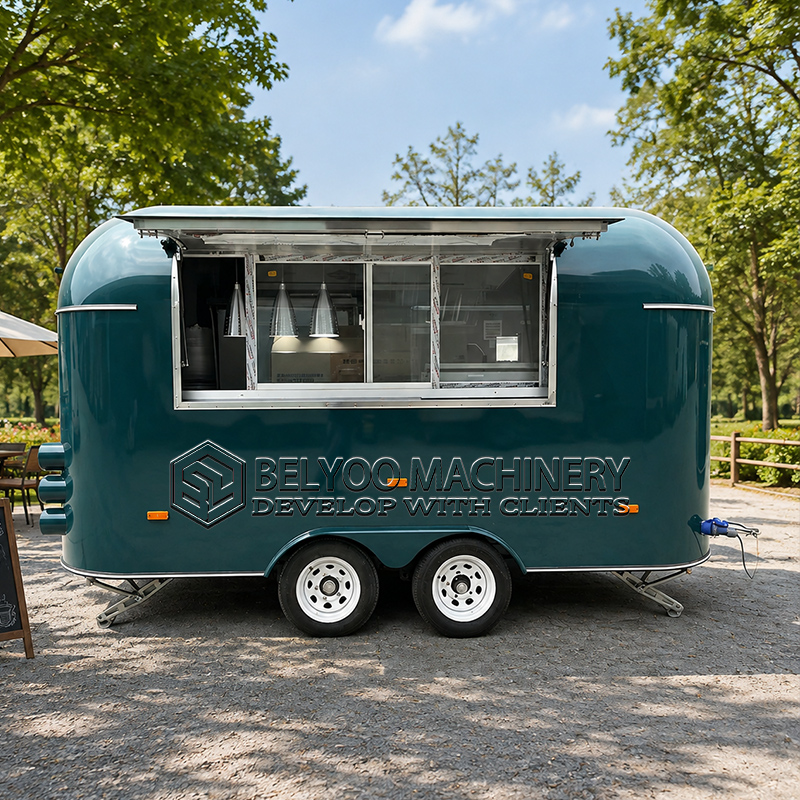 Coffee Equipment Usa - Trailer de Comida Comercial Belyoo, Cozinha