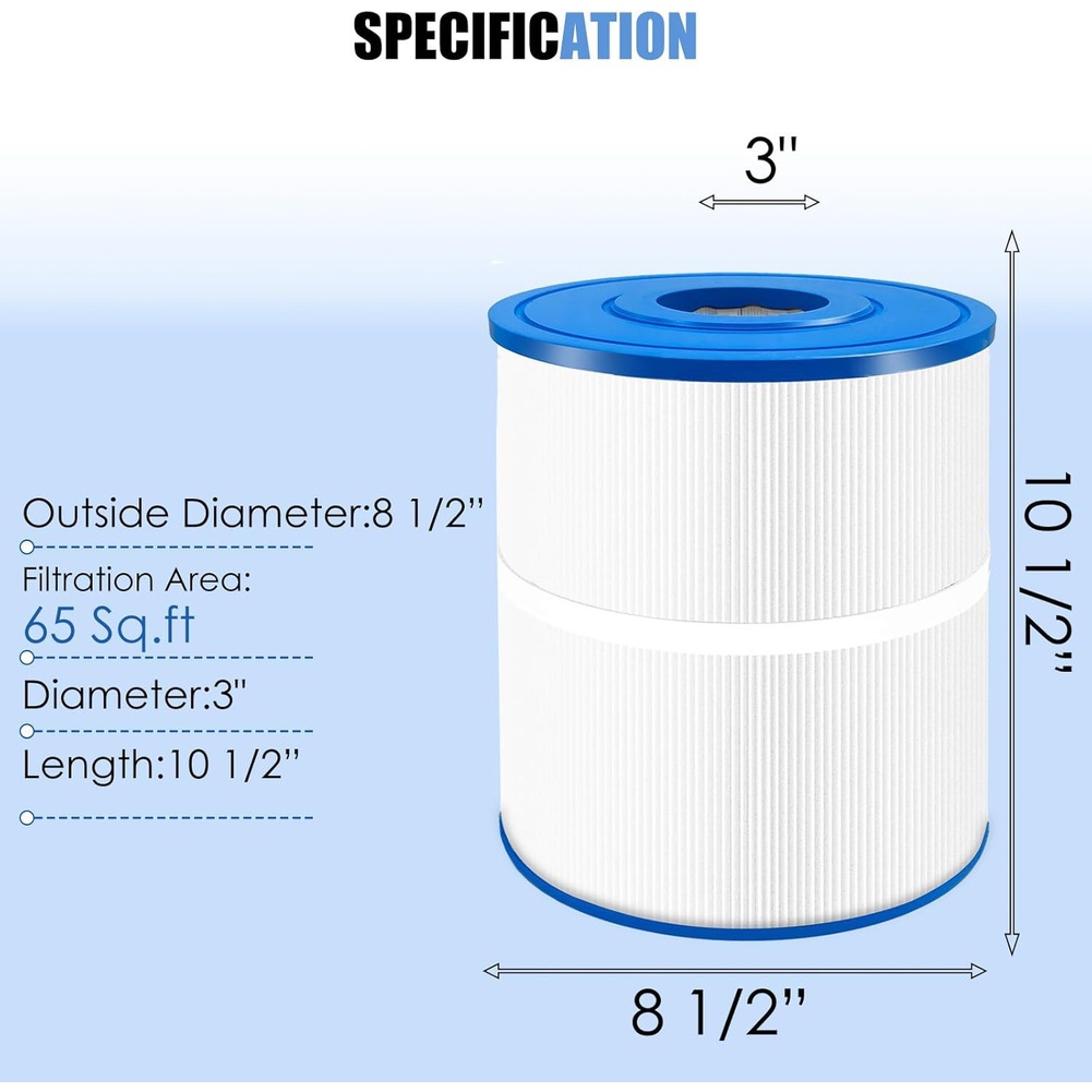 Water Filter Cartridge - Cartucho de Filtro PWK65 PET para