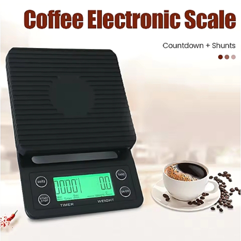 Scale Drip Timer - Balança de gotejamento de café de