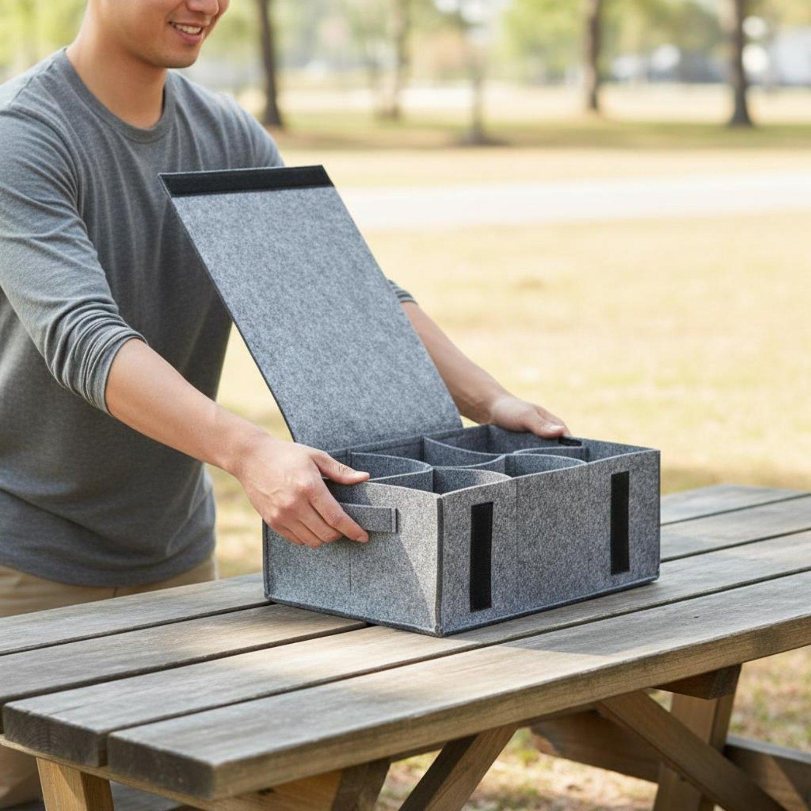 Bolsa de Armazenamento de Felt - Coffee Equipment Usa avaliação e preço