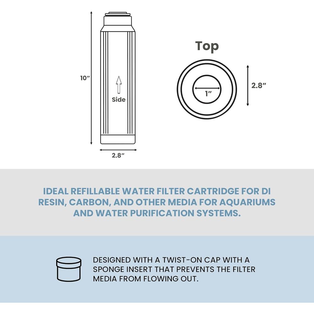 10 x 2.5 Cartucho de Filtro de - Water Filter Cartridge avaliação e preço