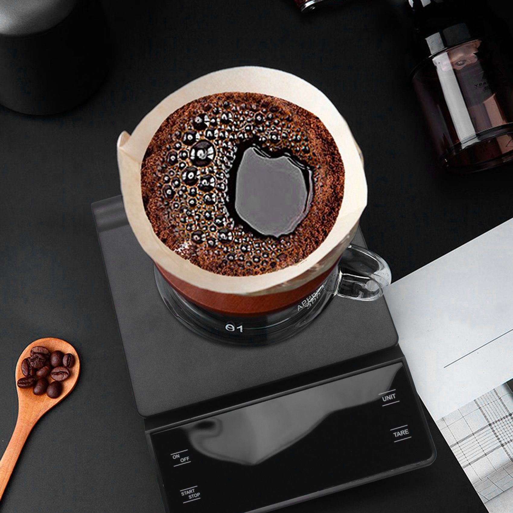 Balança de café SEWS com tempo - Scale Drip Timer avaliação e preço