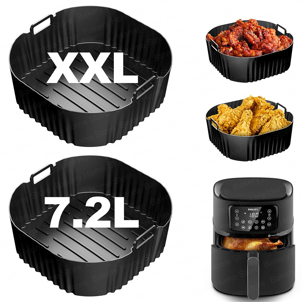 Forma de Silicone para Air Fry - Philips Air Fryer Airfryer Xxl avaliação e preço