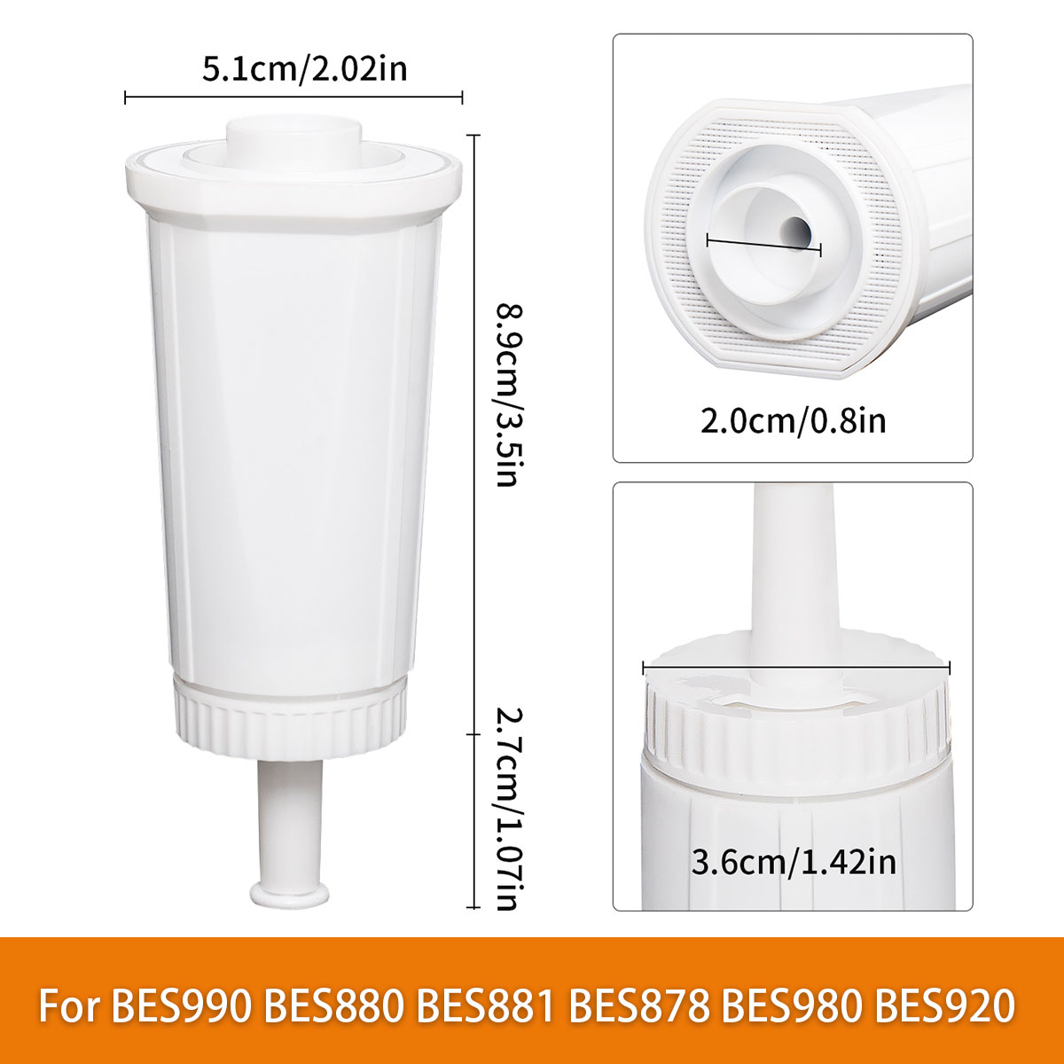 Filtro de água BES880 usado pa - Breville Espresso Barista Touch avaliação e preço